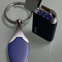 BRIQUET A PIERRE + PORTE CLEF