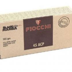 50 Munitions Fiocchi Black Mamba .45 ACP