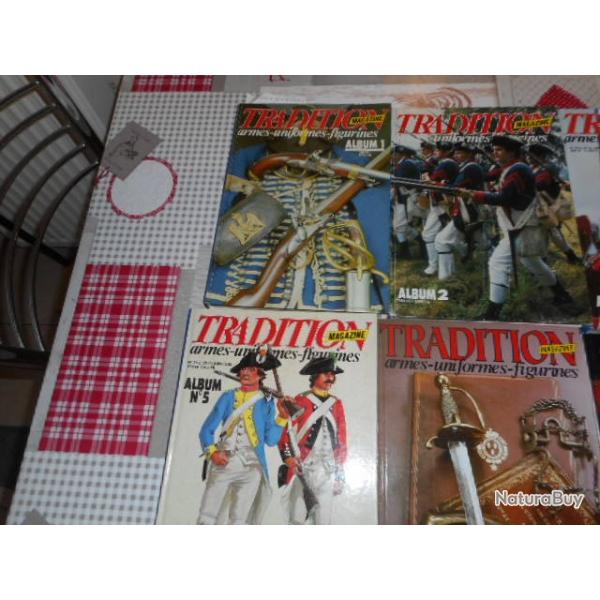 8 Albums de revues reliés TRADITION