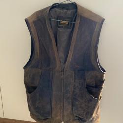 Gilet cuir Laksen