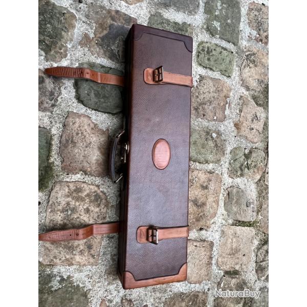 Mallette cuir Alexandre Mareuil /Armurerie Jeannot.