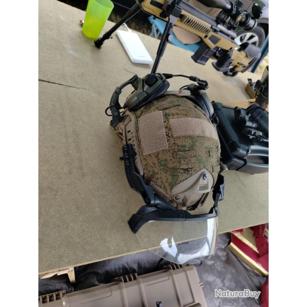 casque tactique airsoft full quip