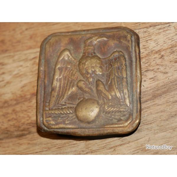 Boucle de ceinture Garde Nationale Second Empire
