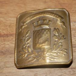 Boucle de la Garde Républicaine modèle 1900 dans son jus