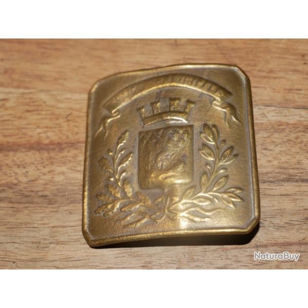 Boucle de la Garde Républicaine modèle 1900 dans son jus