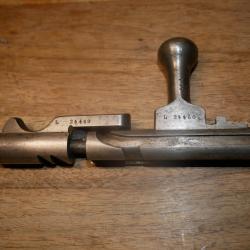 Culasse mono-matricule de fusil GRAS sans la tête, ni l'extracteur