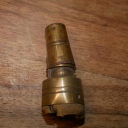 Embout de poire à poudre avec bouchon doseur grand modèle