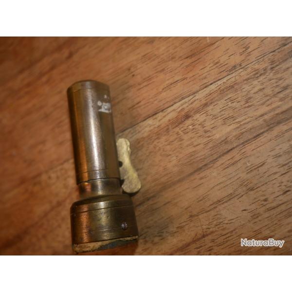Embout de poire  poudre avec bouchon doseur en laiton