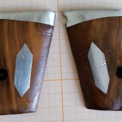 Plaquettes de crosse en bois, luxe, pistolet Walther