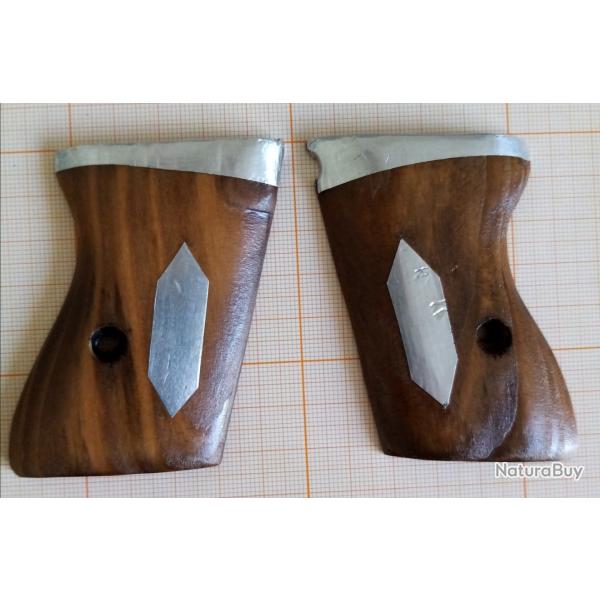Plaquettes de crosse en bois, luxe, pistolet Walther