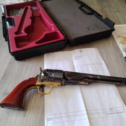 colt uberi 1860 army grave bleui 8 pouces cal 44