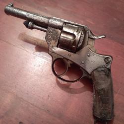 Revolver d'officier Mle 1874 à restaurer monomatricule