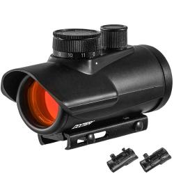 Viseur Point Rouge Holographique 1x30mm 11 Niveaux Luminosité Rail 20mm/11mm Chasse Airsoft RL5-0040