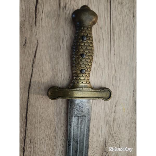 Glaive d'artillerie Modle 1816 France