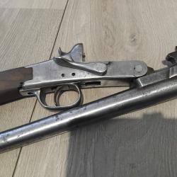 Fusil dit braconnier clef latéral type leclerc cal 16/65