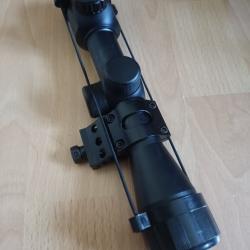 Lunette de tire petit calibre et arbalète 4x32 illuminée