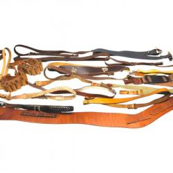 LOT SANGLES ET CARTOUCHIERES