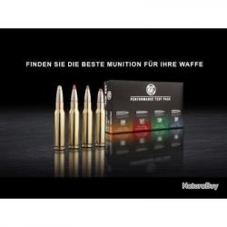 CARTOUCHE RWS calibre 9.3X62 PERFORMANCE TEST PACK x20