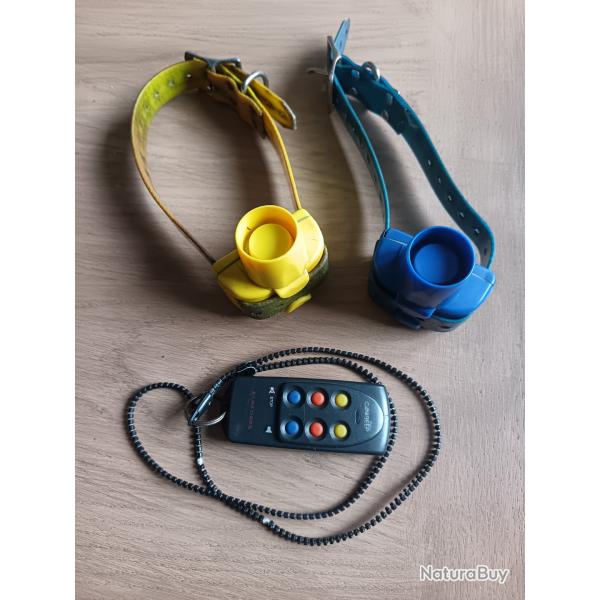 Vends 2 colliers Numaxes Canineep radio pro + tlcommande, Parfait tat de marche 120 