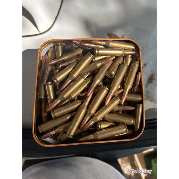 Lots balles calibre 243 non recharge