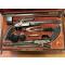 petites annonces chasse pêche : coffret de pistolet de duel signé DEVISME
