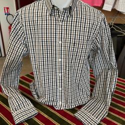Chemise browning â carreaux marrons
