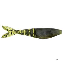 Leurre Souple Gary Yamamoto Zako Swimbait 10cm 194 - Watermelon Black Flakes