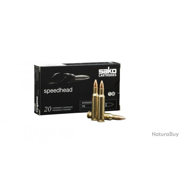 CART SAKO 222REM 3.2G 50GR RANGE SPEEDHEAD FMJ 105G (BTE 100)