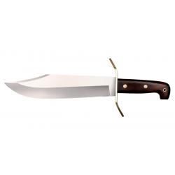 Couteau Cold Steel Wild West Bowie - Lame 273mm - Manche Palissandre - Etui Cuir