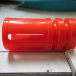 cache flamme orange  M4 airsoft 14mm négatif (f)