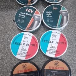 Lot de boite de plomb 4.5