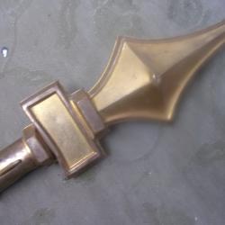 hampe de porte-drapeau 35 cm