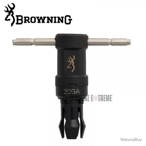 Cl en T BROWNING Cal 16/20 pour Choke Invector Std / Plus