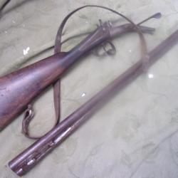 fusil de chasse calibre 16 ex-cartouche à broche