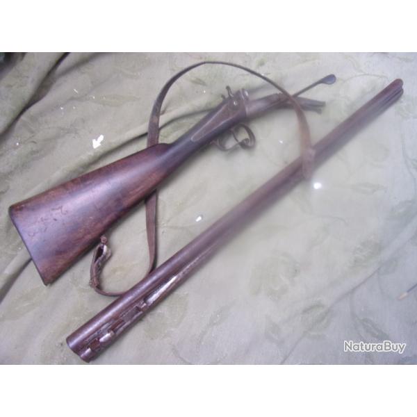 fusil de chasse calibre 16 ex-cartouche  broche
