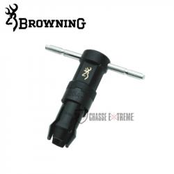 Clé en T BROWNING Cal 12 pour Choke Invector Plus/ Ds