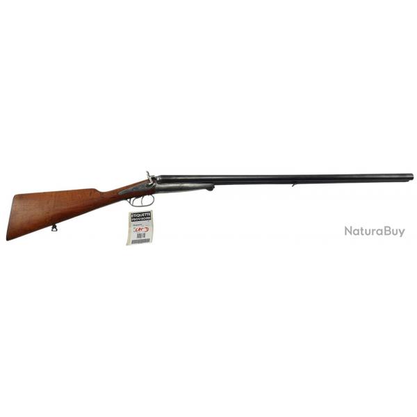 OCCASION - FUSIL JUXTAPOSE CHIENS EXTERIEURS HUSQVARNA CAL.12/67 - CATEGORIE D