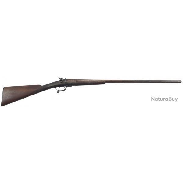 OCCASION - FUSIL MONOCOUP ARTISAN ANGLAIS PAR THOMAS ADSETT GUILDFORD CAL.12/65 - CAT.D