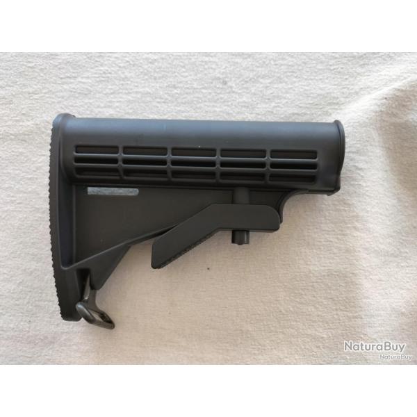Crosse type American mod 0 pour M4 AEG - Noir - Matrix