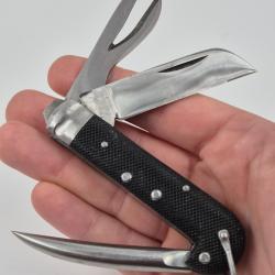 Couteau pliant marine militaire SIMAV NAPOLI 3 pièces WW2 seconde guerre mondiale WW2 Stock Italien