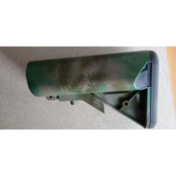 Crosse "Crane" rétractable type SOPMOD pour M4 AR15 AEG - Camo foret - EMG  airsoft