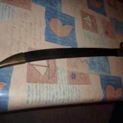 Copie de sabre briquet