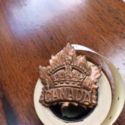 badge casquette Canada
