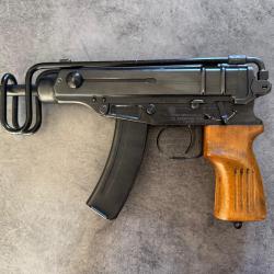 CZ Skorpion 61 S Crosse Repliable neutralisé.
