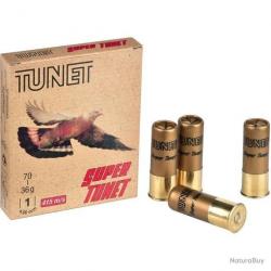 CARTOUCHE SUPER TUNET calibre 12/70 36g Bourre Jupe n°8 x10