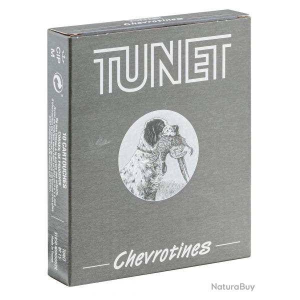 CARTOUCHES TUNET CHEVROTINES calibre 12/67 28Grs x10