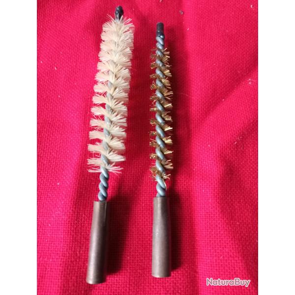 Brosse et couvillon de nettoyage calibre 7,5mm