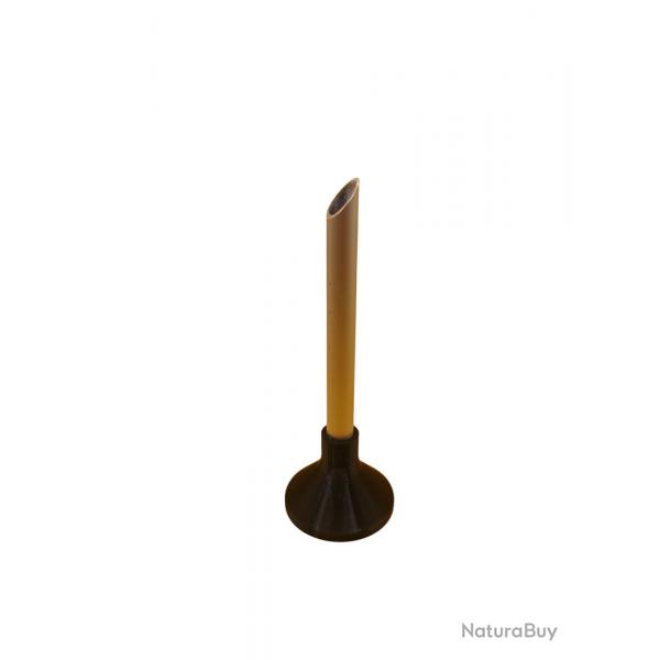 entonnoir chargement pour fusil reglementaire au norme MLAIC ,tube diametre 10mm longeur 10cm