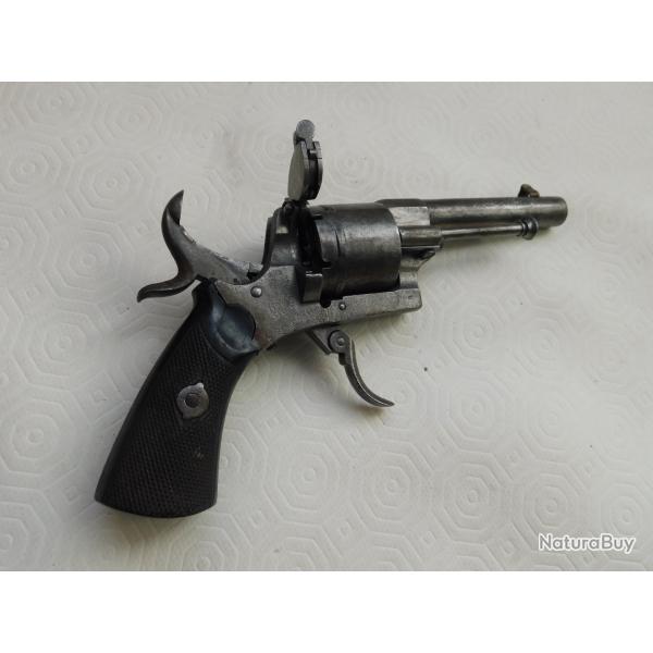 REVOLVER A BROCHE TYPE LEFAUCHEUX 7mm