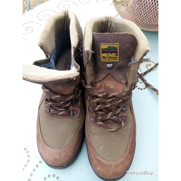 chaussures de chasse MEIDL Gore Tex Pointure 45 tres peu porte